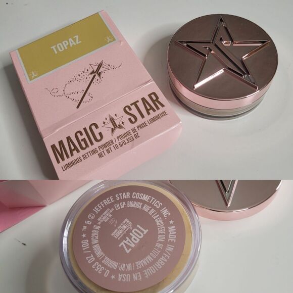 NEW TOPAZ MAGIC LUMINOUS SETTING POWDER JEFFREE STAR IN BOX NWT - Picture 1 of 7
